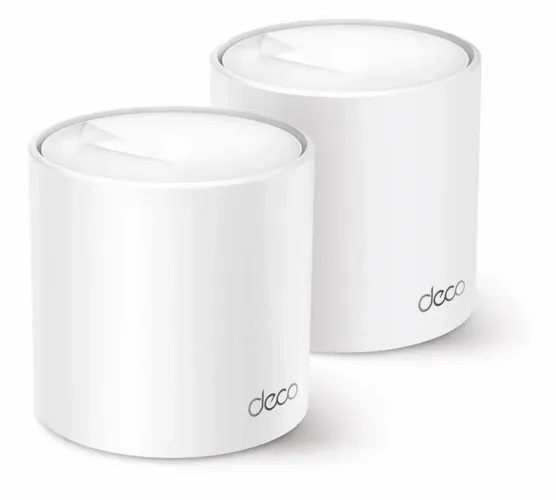 Roteador Tp-link Deco X50 Mesh Wi-fi 6 Ax3000 Gigabit Pack com 2 Unidades Cor Branco