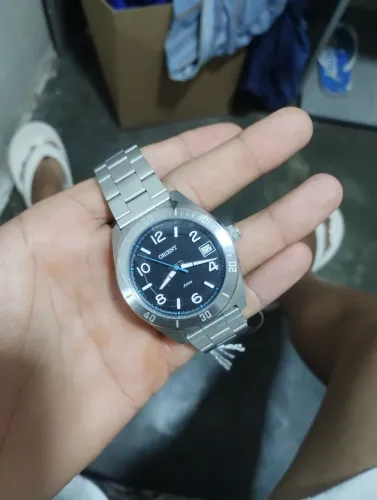 "Relógio Orient Original Masculino - Aço Inox - Excelente Estado"