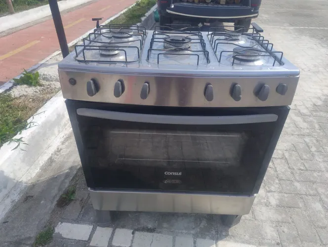 Fogão $399 Consul elétrico 5 bocas Semi Novo