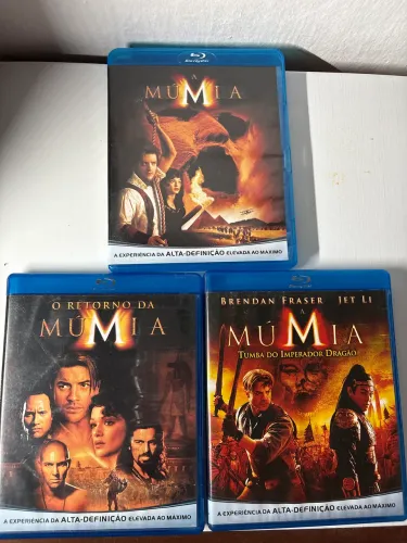 Bluray - A Múmia 1, 2 e 3