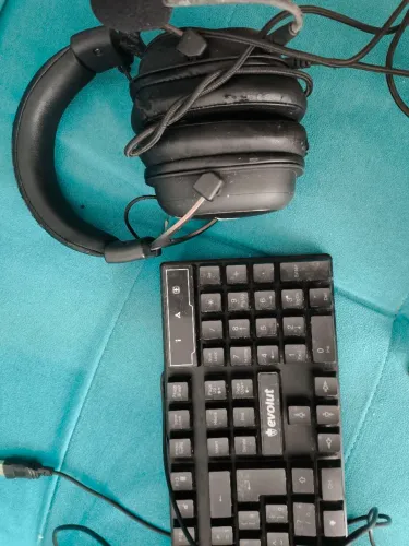 Kit Teclado + Fone
