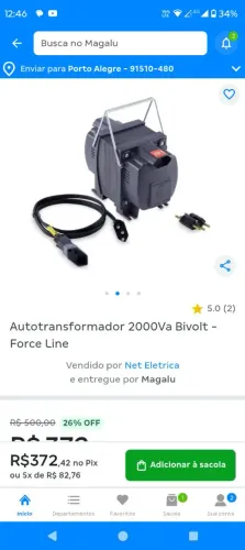 Vendo transformador e serra mármore 220v novos nunca usados