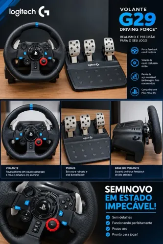 Volante G29 DRIVING FORCE