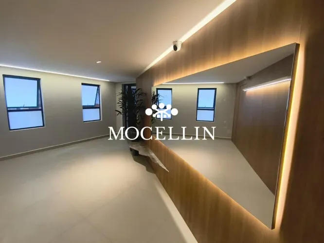 Apartamento com 1 dormitório para alugar, Batel, Curitiba/Mocellin Imóveis