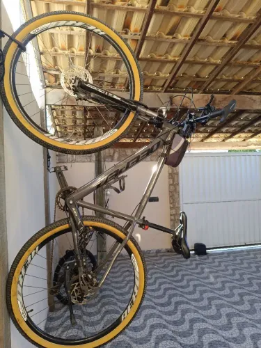 Bike MTB alumínio quadro 17 Deeper Maximus freio hidráulico garfo com trava 9v cassete