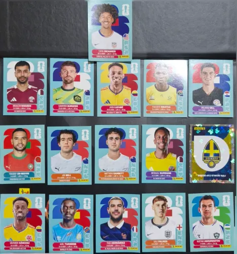 Figurinhas para trocar Copa do mundo 2026