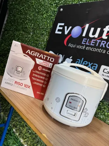 Panela de Arroz/Legumes 10 Xicaras AGRATTO - PRODUTO NOVO COM GARANTIA