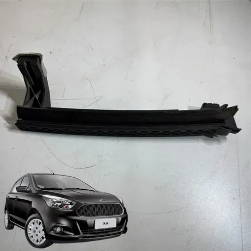 Canaleta Vidro Traseira Esquerda Ford Ka 1.0 2015 A 2018 Preto