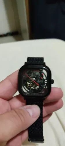 Relógio mecânico CIGA Design<br>