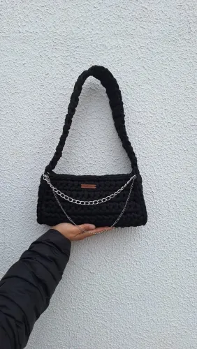 Bolsas Artesanais malha crochê