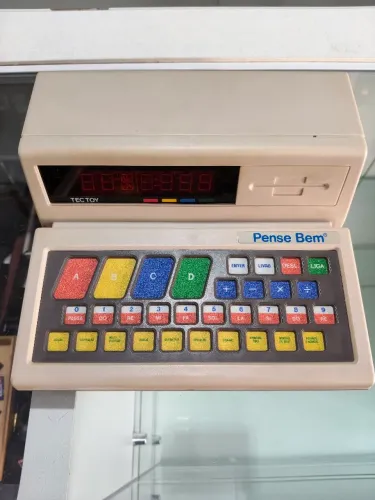 Brinquedo Vintage Pense Bem Tec Toy - Com Caixa e Isopor Originais