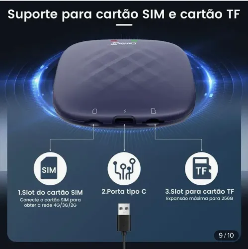 Carlinkit Carplay Streaming Box 4/64gb Octacore Android 13