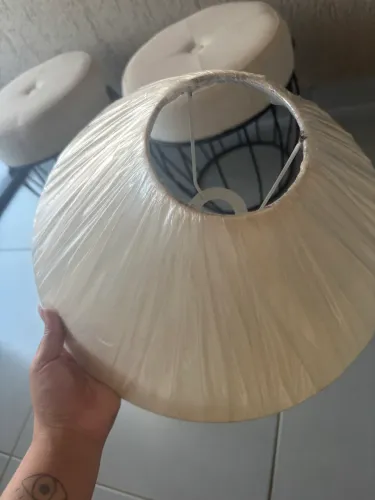 Cúpula luz de linho