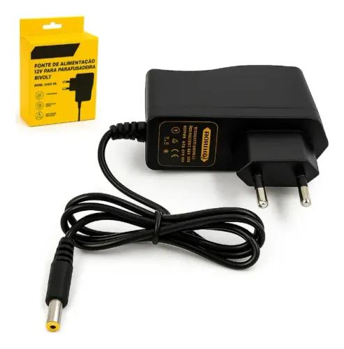 Carregador De Bateria De Parafusadeiras Furadeira 12v