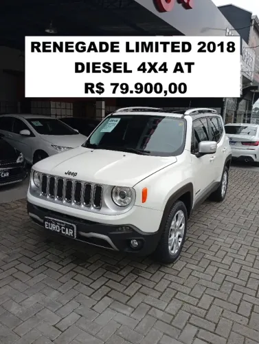 Jeep Renegade Limited 2.0 4X4 TB Diesel Aut. 2018