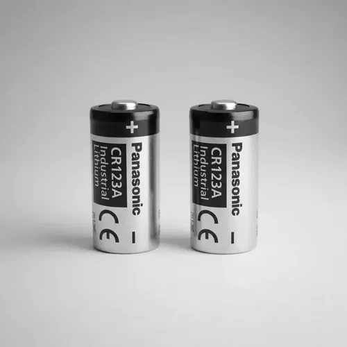 2 Und Bateria Panasonic Cr 123a 3 V Lithium ( Industrial)