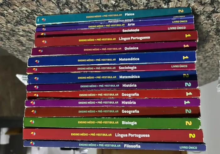 Kit Apostilas variadas Poliedro