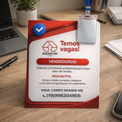 Vaga de emprego