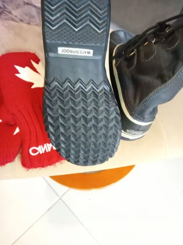 Bota mais luva para o inverno gelado!