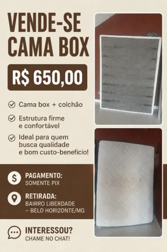 cama box casal