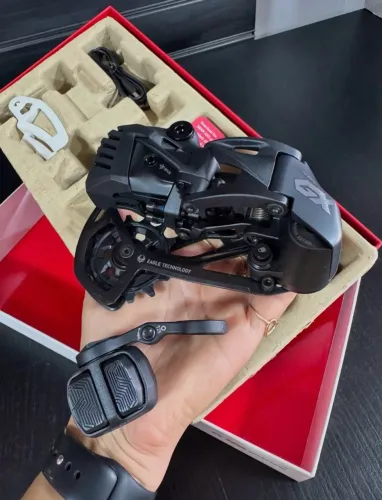 KIT SRAM CÂMBIO TRAS. CONTROLE POD BATERIA E CARREGADOR