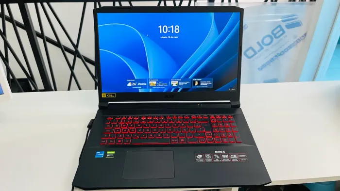 ACER NITRO 5 GAMER 17 144Hz  GTX 1650 4GB i5 11ª GERAÇÃO IMPECÁVEL