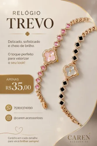 Relógio trevo