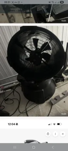 Ventiladores industriais