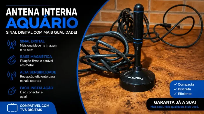 Antena para tv ou conversor