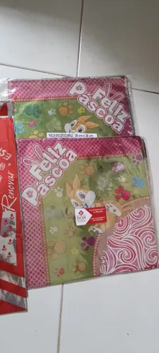 Saco embalagem Ovo de Páscoa de 100 g a 500g - 35x35 e 25x25 