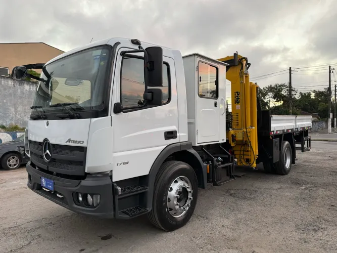 Atego 1719 2025 Munck 16 ton super novo estado de zero km
