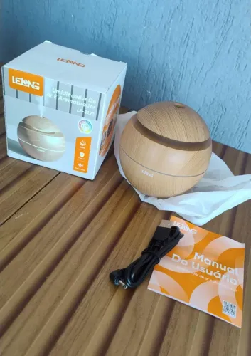Umidificador e aromatizador portátil 