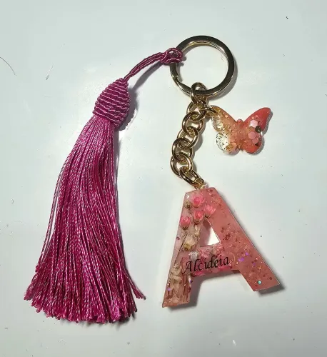Chaveiro semijoia personalizado