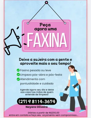 Faxineira 