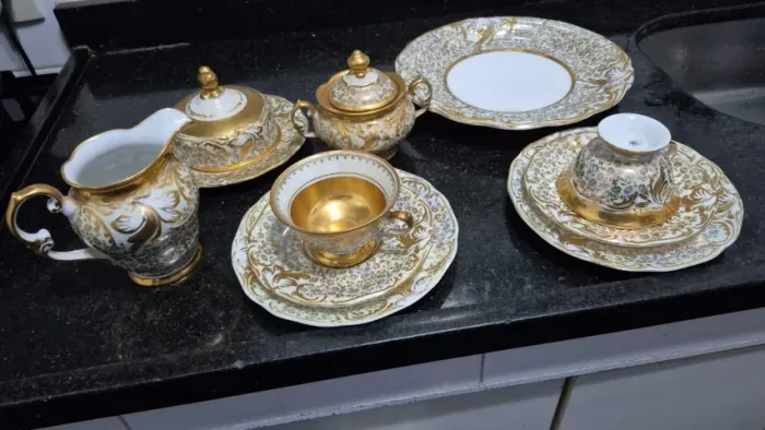 Conjunto para café ou chá vintage porcelana Mauá