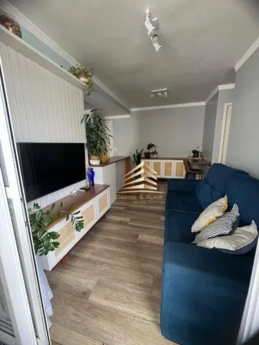 Apartamento com 2 dormitórios sendo 1 suíte, varanda gourmet e 1 vaga à venda, 62 m² por R