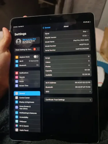 iPad pro 2 geração 64gbs