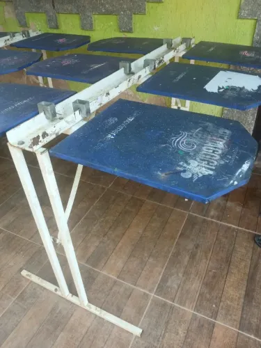Mesa de serigrafia ( 12 Berço Silk screen )