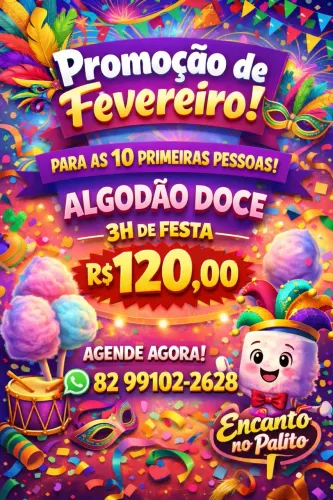 Algodão doce para festas & eventos 