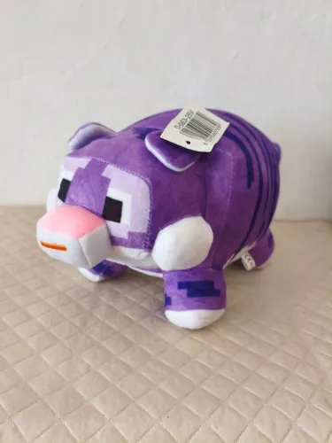 Pelúcia minecraft tigre majestoso