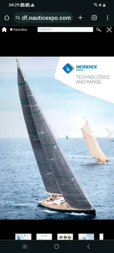 Vela balão  barco veleiro