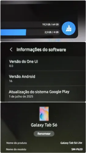 Samsung Tablet S6