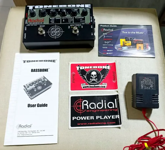 Preamp baixo radial bassbone