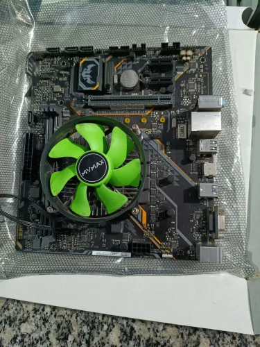 Kit Placa Mãe + Processador i3 9100f + cooler