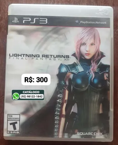 Lightning Returns Final Fantasy XIII = R$: 300