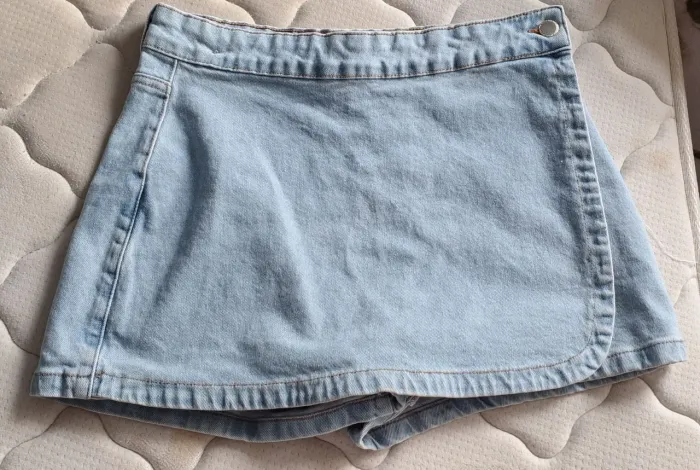 short saia jeans tam. 38