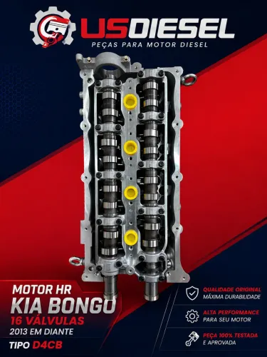 MOTOR PARCIAL HR 2.5 16V 2013 EM DIANTE NOVO 0Km COM NOTA FISCAL 