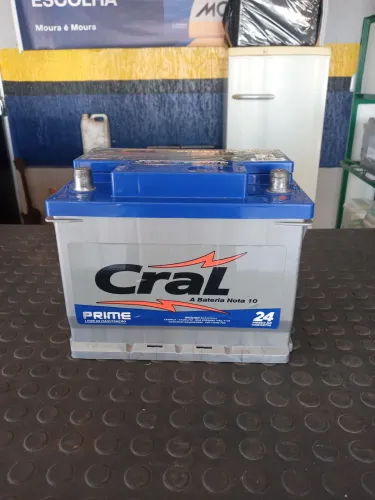 Bateria Cral 60ah seminova