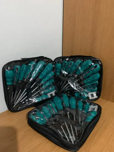 Kit Jogo Chave de Fenda E Philips Profissional 10 Peças