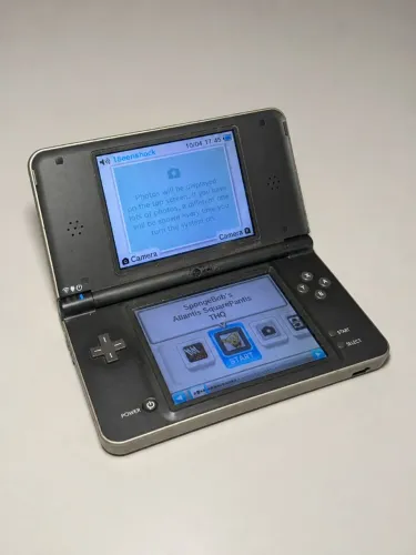 NINTENDO DSI XL DESBLOQUEADO COM CARTÃO R4<br>